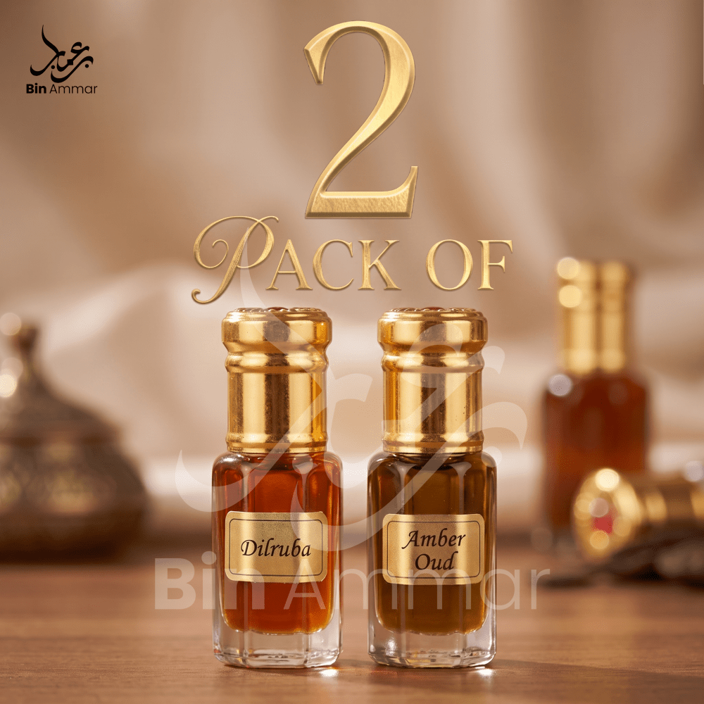 Attar Oud Pack of 2 - Bin Ammar